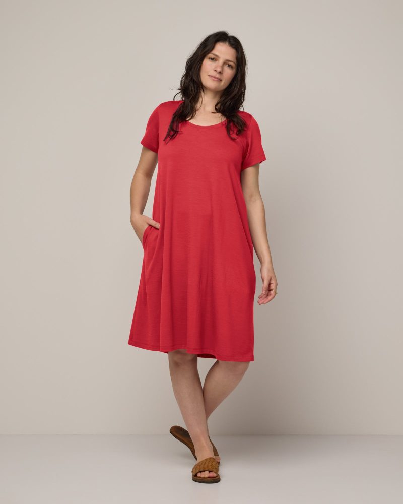 20230330 wooland 00579 MaggieSwingDress CoralRed LR