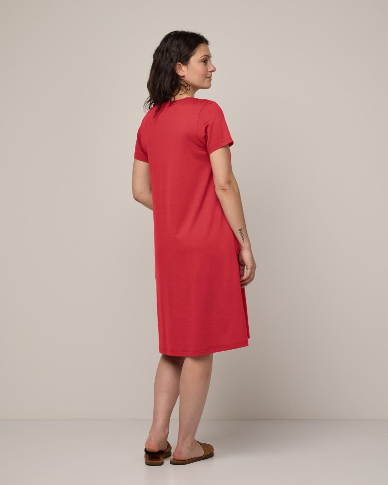 20230330 wooland 00596 MaggieSwingDress CoralRed LR