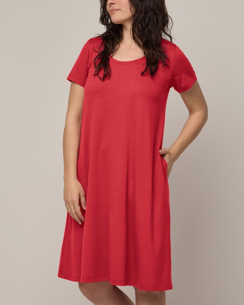 20230330 wooland 00598 MaggieSwingDress CoralRed LR