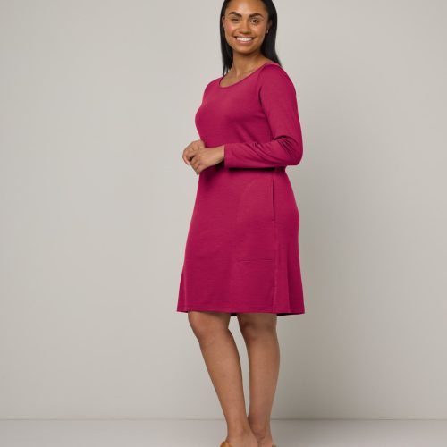 20230823 wooland 00519 MargoShiftDress Beetroot LR