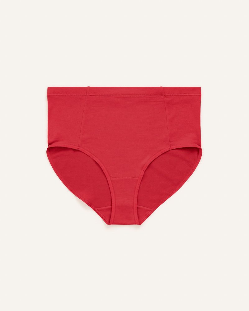 20240424 wooland 00014 RoamHighWaistBikini CoralRed LR