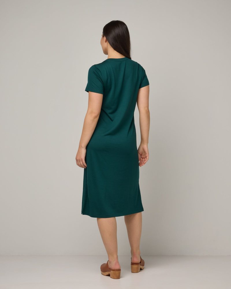 20240425 wooland 02547LenaPocketTeeDress Pine LR