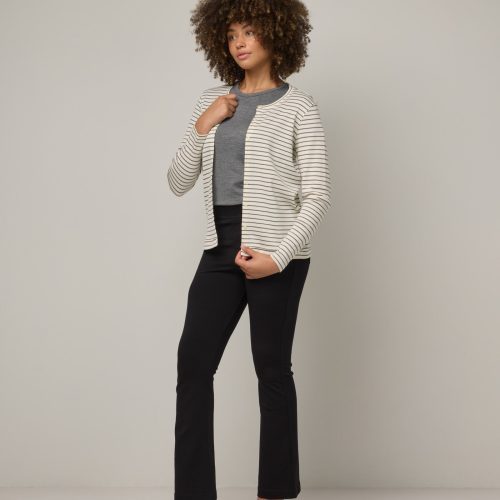 20240730 wooland 00507 CelesteRibCardigan NaturalWhiteCastlerockStripe LR