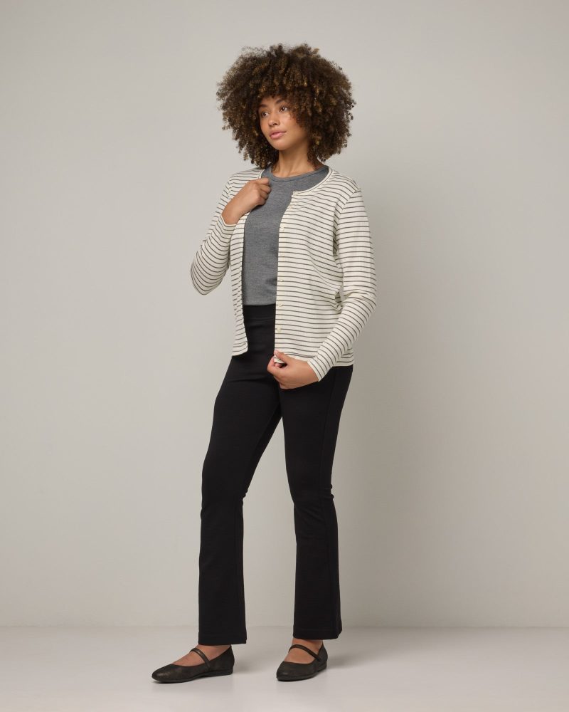 20240730 wooland 00507 CelesteRibCardigan NaturalWhiteCastlerockStripe LR