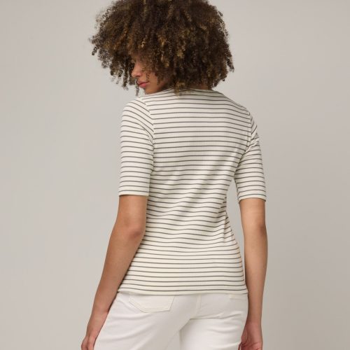 20240730 wooland 01473 CelineRibElbowSleeveTee NaturalWhiteCastlerockStripe LR