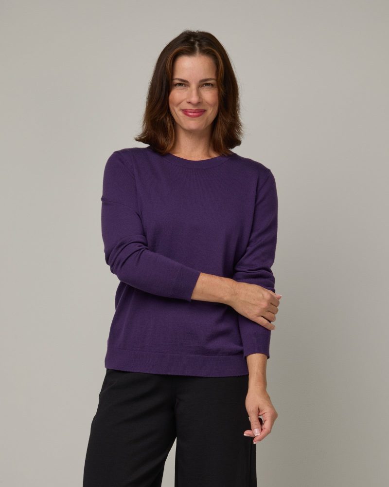 20240823 wooland 01487 MaeveCrewneckSweater RoyalPurple LR