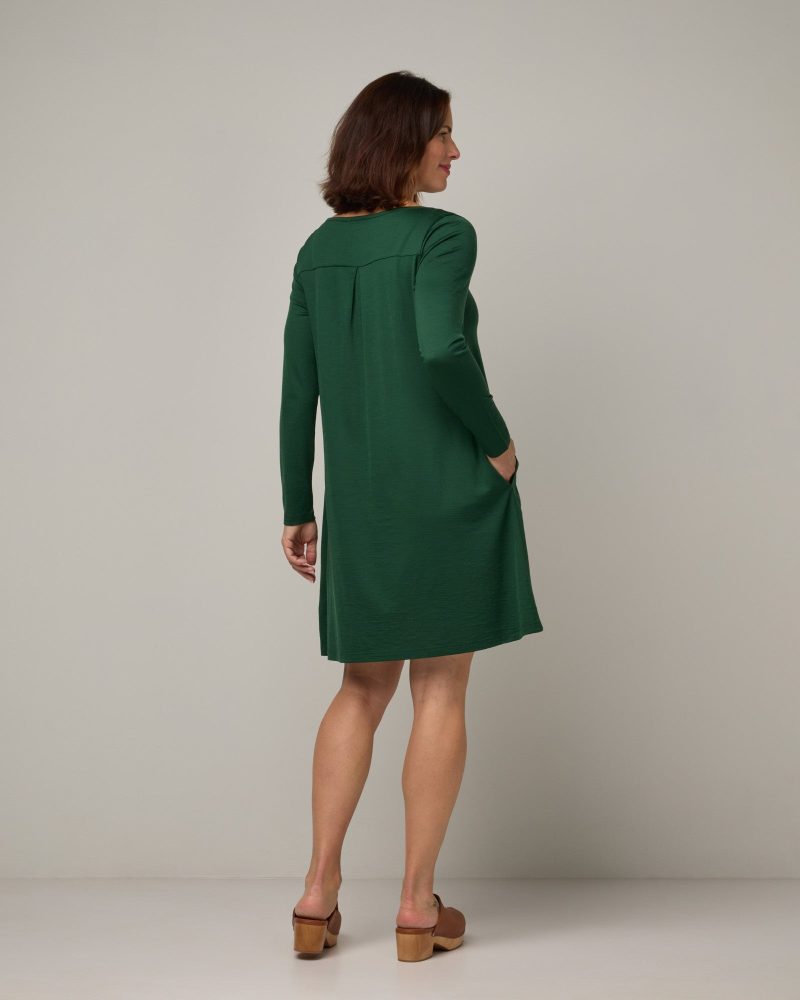 20240823 wooland 01782 RowenaSwingDress FernGreen LR