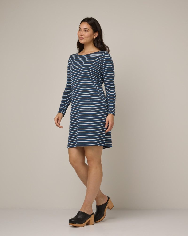 20240925 wooland 00495 MargoShiftDress TonalBlueStripe LR