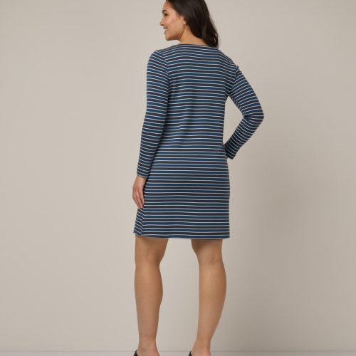 20240925 wooland 00544 MargoShiftDress TonalBlueStripe LR