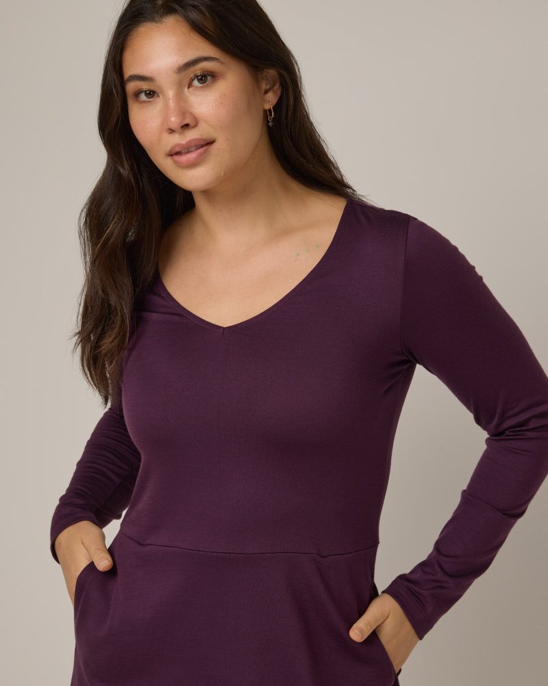 20240925 wooland 01900 TaliaFitFlareDress2.0 Marionberry LR