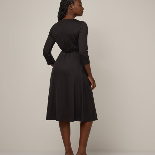 20241121 wooland 00252 AlanaWrapDress Black LR