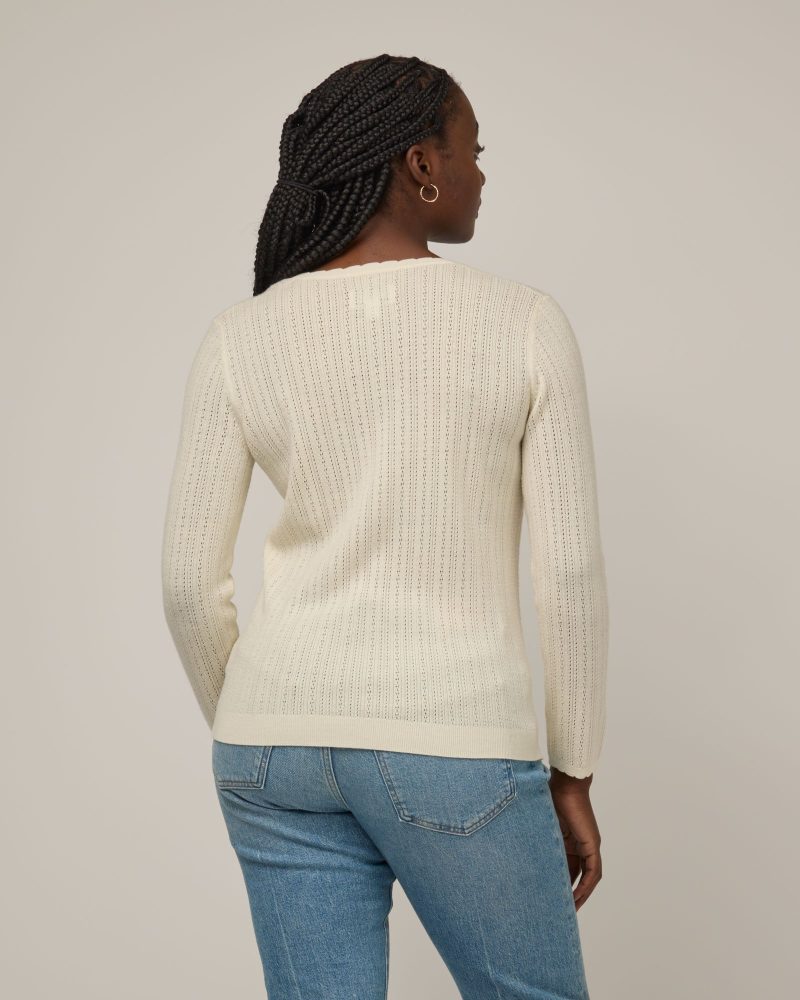 20241121 wooland 00973 DaisyPointelleSweater NaturalWhite LR