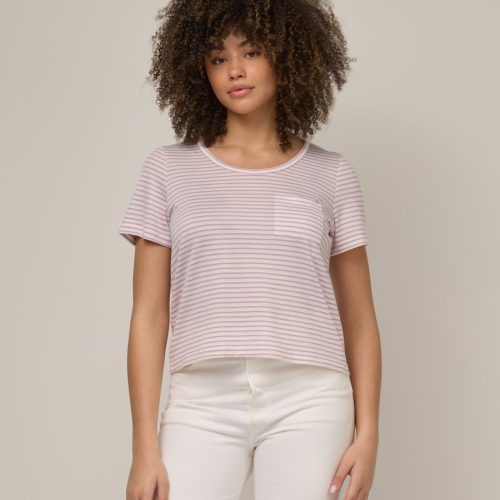 20250115 16 wooland 00622 HaileePocketTee NaturalWhiteWildOrchidStripe LR